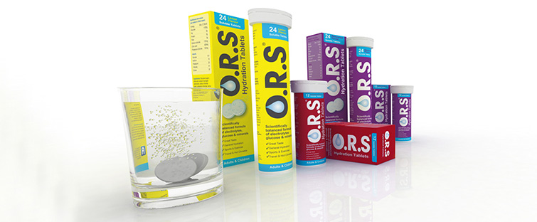 ORS hydration tablets