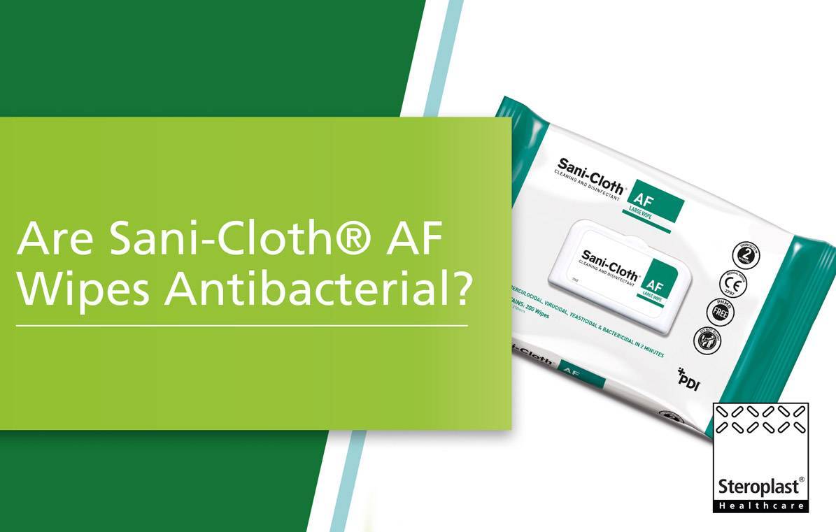 Are Sani-Cloth® AF Wipes Antibacterial?