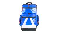 WaterStop PRO Emergency Backpack – PVC Coated – 20cm x 40cm x 48cm – Blue – Wipe Clean, Water-Resistant