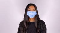 Type IIR Face Masks - Pack of 50 - (Black/Blue)