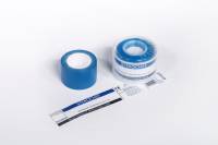 Sterochef Blue PE Strapping Tape – 2.5cm x 5m – Pack of 12 – Washproof, Metal Detectable Food-Safe Tape