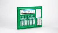 Sterowash Eyewash & Wound Wash Station – 20ml Pods – Wall-Mounted Dispenser with Accessories