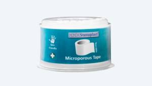 Microporous Tape - Spool and Cap | 2.5cm x 5m | Pack of 12