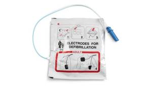 Schiller FRED Easy Adult Defibrillator Electrode Pads – Pre-Connected – 1 Set