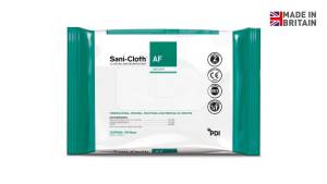 PDI Sani-Cloth AF Alcohol-Free Disinfectant Wipes – 40, 100, 200 or 225 Wipes – Flow Wrap, Canister or Bucket – Pack of 4 to 24 – EN14476 & EN1665 Certified