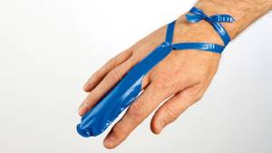 Sterochef Blue Vinyl Finger Stalls – Large – Pack of 10
