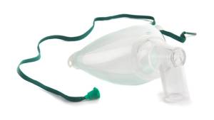 Intersurgical EcoLite Adult Tracheostomy Mask – Non-PVC – 22mm Swivel Connector – Single Mask