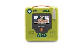 ZOLL AED 3 Fully Automatic Defibrillator – Real CPR Help with Colour Display – Universal Adult/Child Pads & WiFi – 5-Year Battery & Pad Life