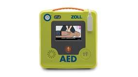 ZOLL AED 3 Semi-Automatic Defibrillator – Real CPR Help with Colour Display – Universal Adult/Child Pads & WiFi – 5-Year Battery & Pad Life