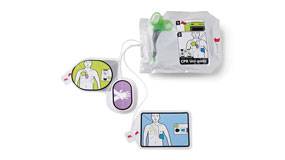 ZOLL CPR Uni-Padz Universal Defibrillator Electrodes – For AED 3 – Adult & Child Compatible – One-Piece with Real CPR Help