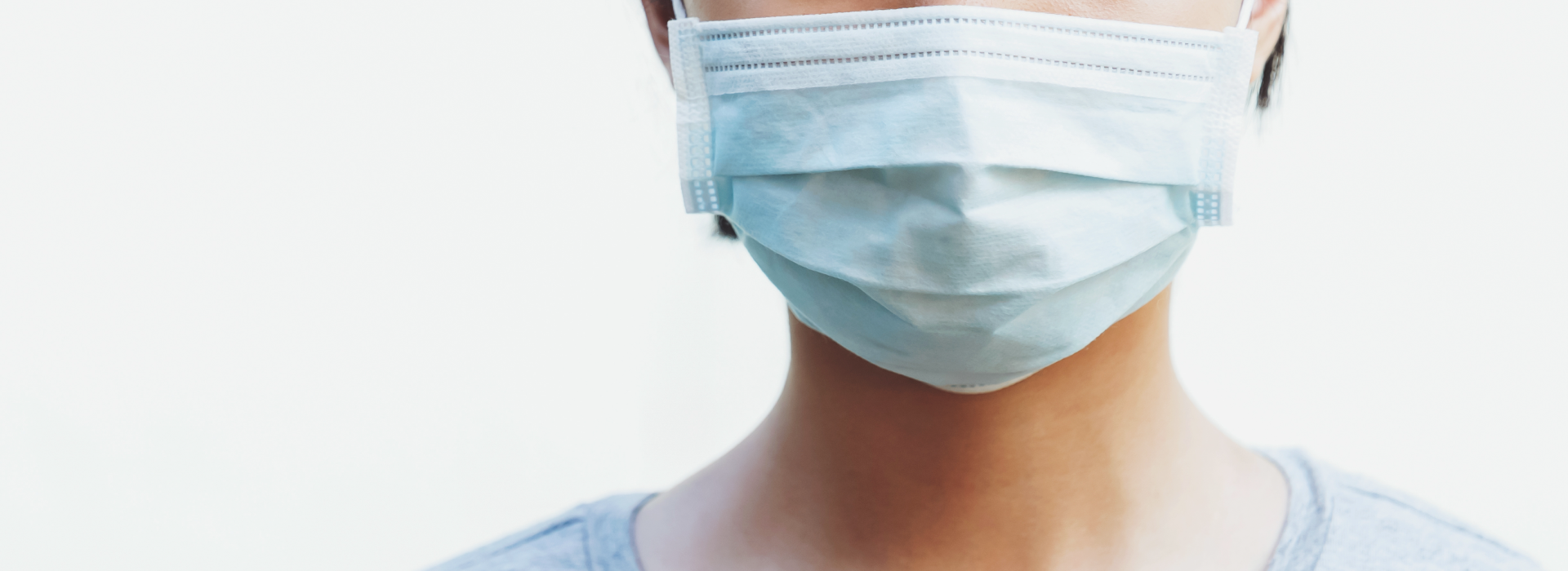 Surgical face masks banner
