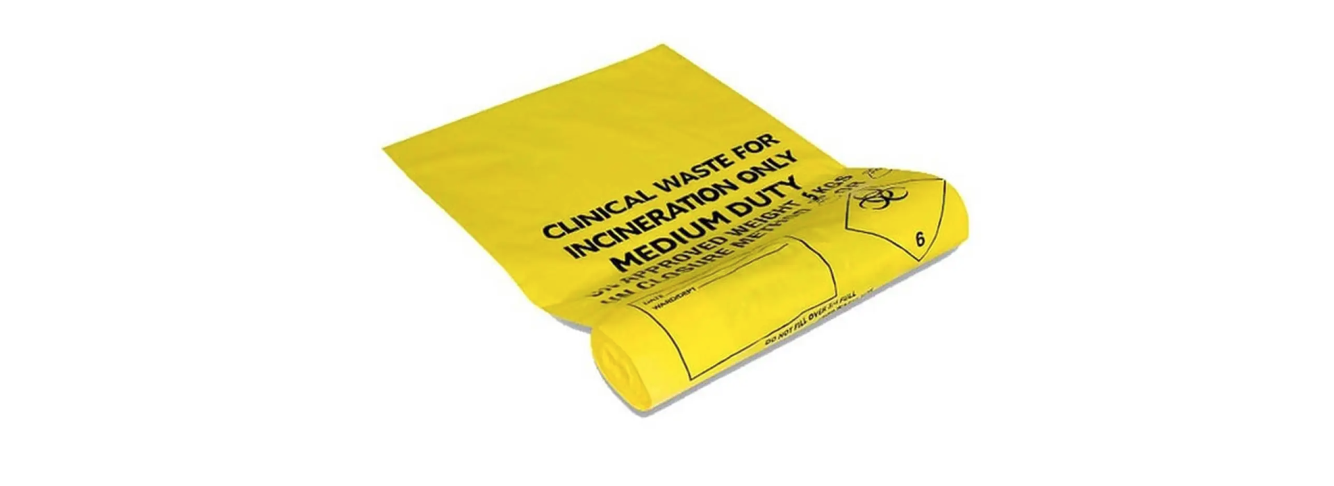 Medium duty clinical waste bags