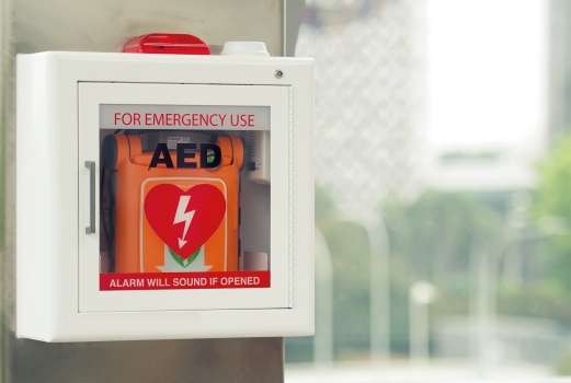 AED in public space