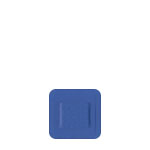 Sterochef Blue Detectable Plasters 4cm x 4cm