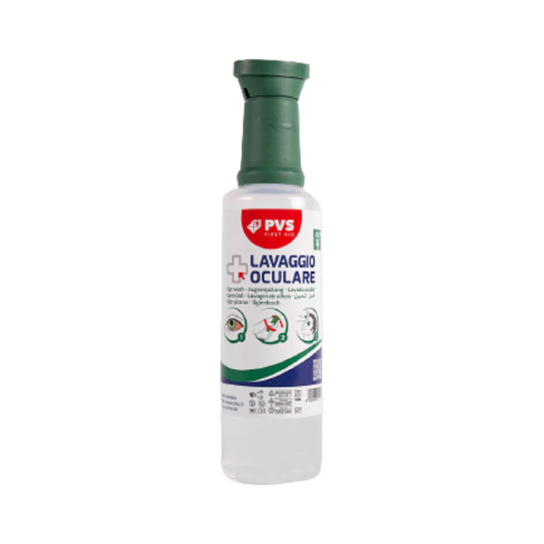 500ml Sterile Single-Use Chemical Saline Eye Wash Splash Solution