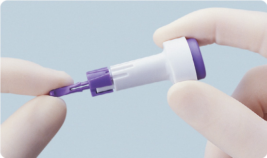 Accu-Chek Plus Lancets - Step 1 Twist Off Cap