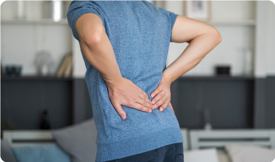 Person with Back Pain