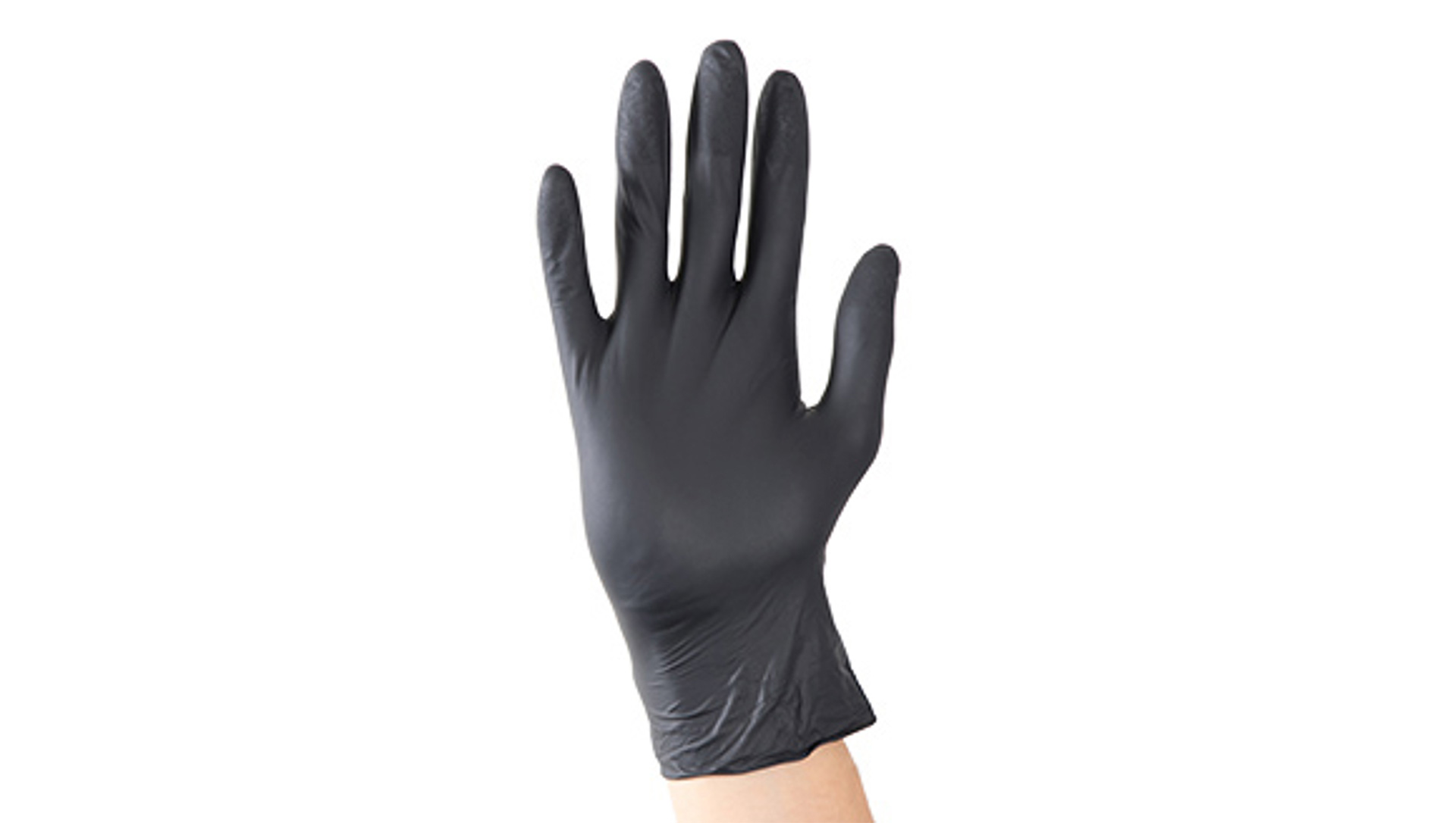 Aurelia Black Nitrile Gloves
