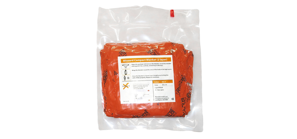 Blizzard Blankets - 2 Layer Compact Trauma Blanket