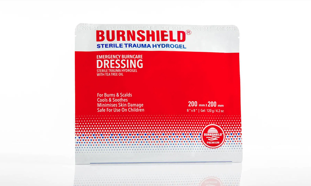 Burnshield Dressing - Large Limbs - 20cm x 20cm