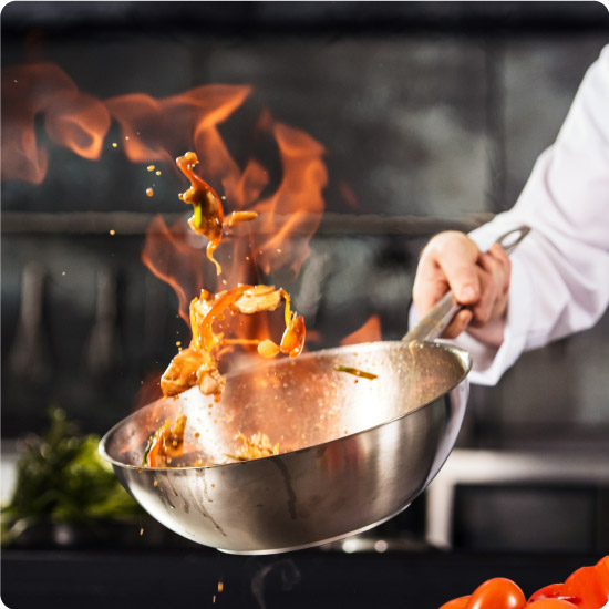 Chef Cooking