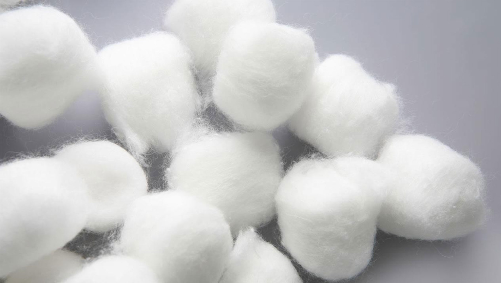 Cotton wool balls