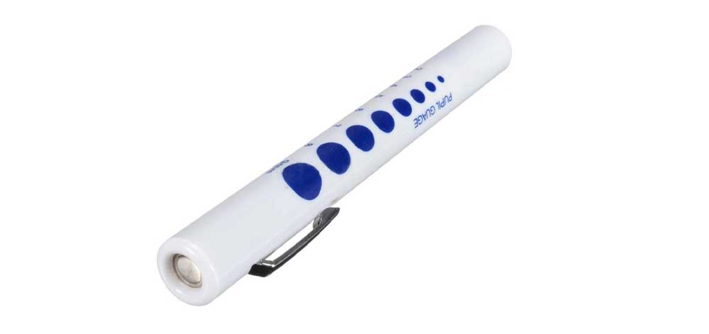 Disposable Pen Torch With Pupil Gauge