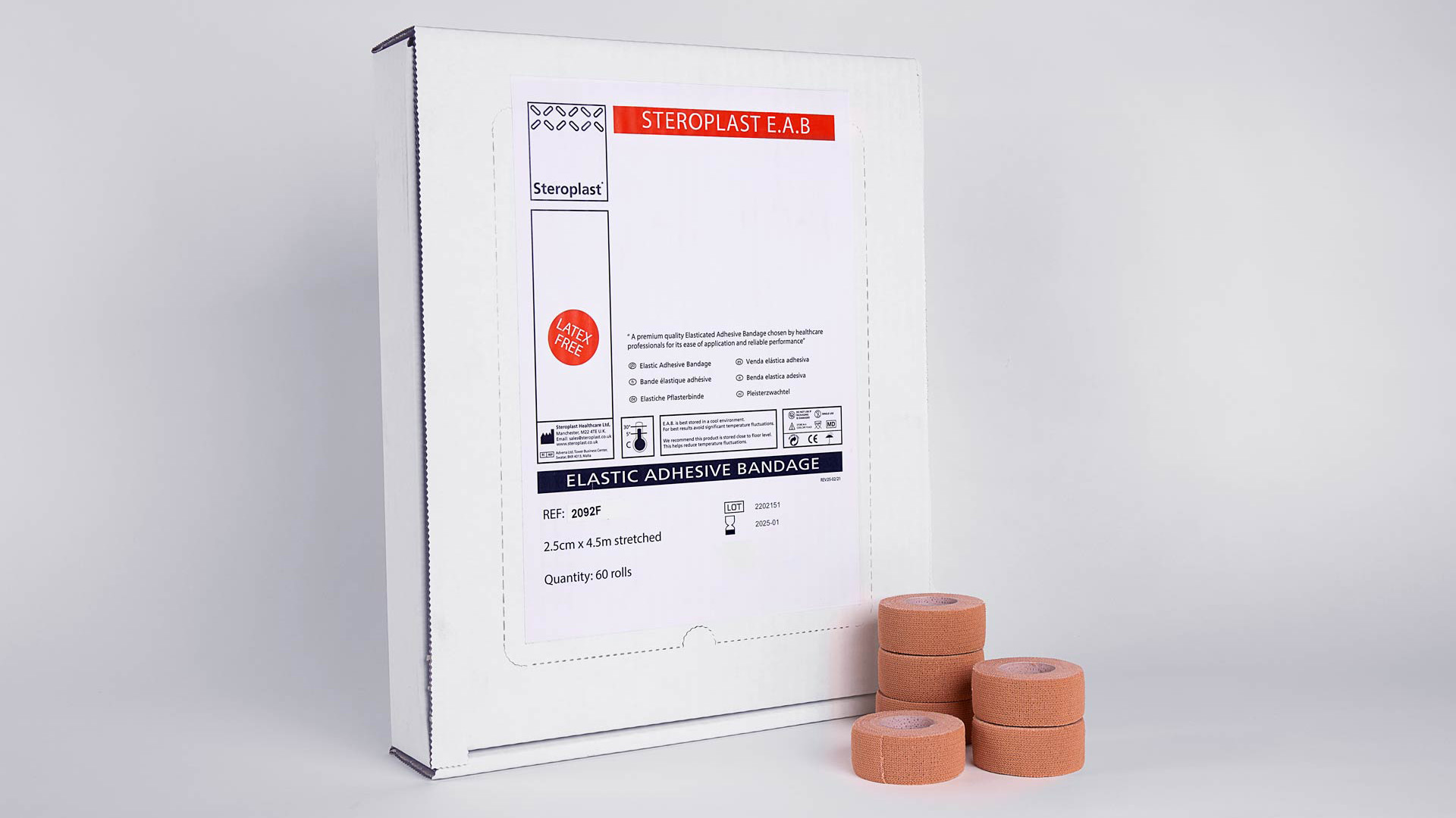 Steroplast Premium Elastic Adhesive Bandage