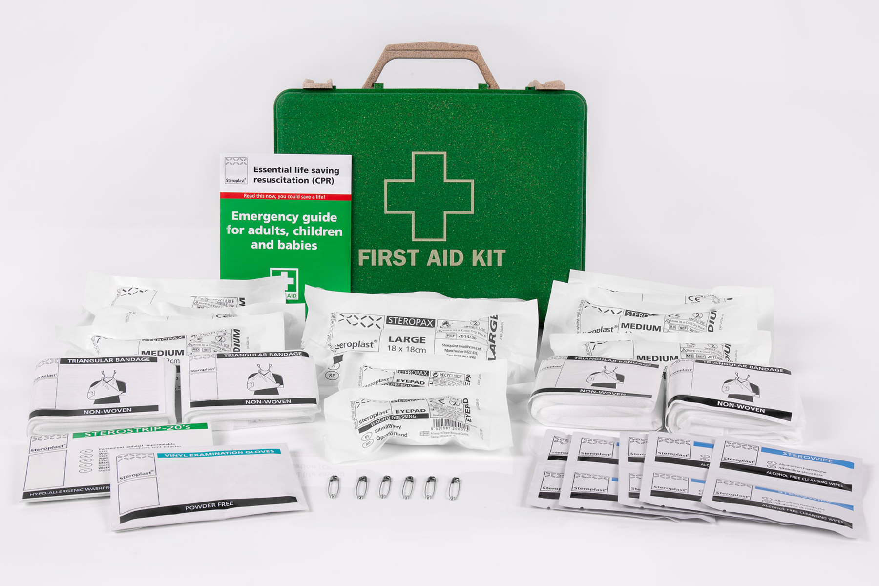 Eco-Friendly First Aid Kit contents