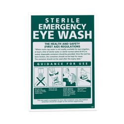 Eyewash Guidance Sign