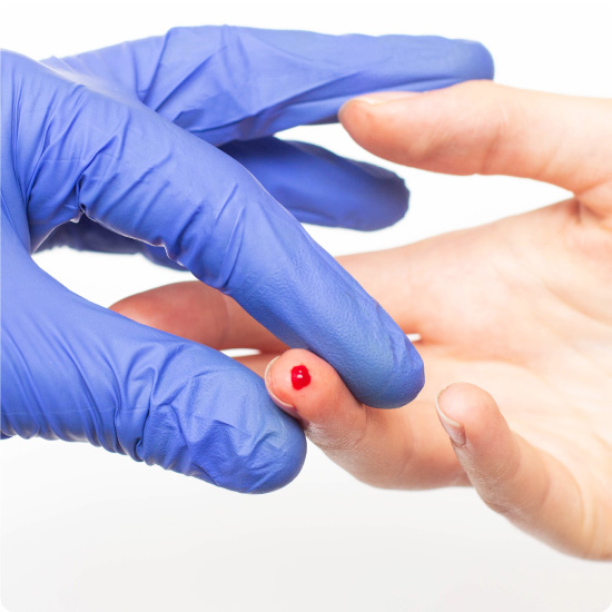 Fingertip Blood Sample