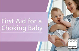 First aid for a choking baby – Take a few minutes to learn how to save a child’s life