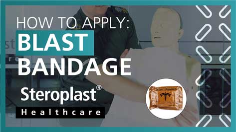 How to Apply a Blast Bandage