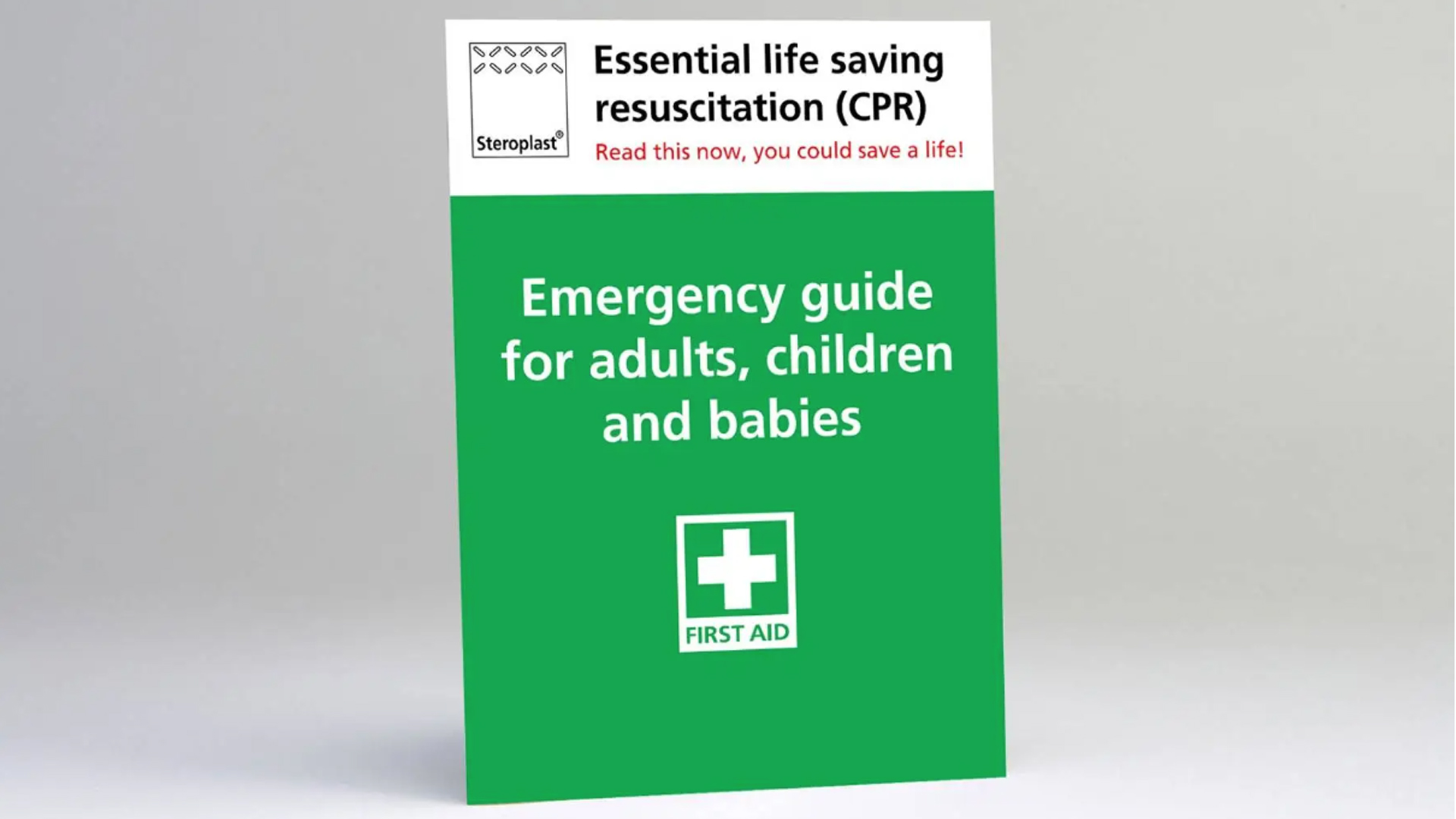 First Aid CPR Leaflet | How to Resuscitate Guidance