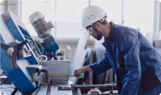 Man in Factory