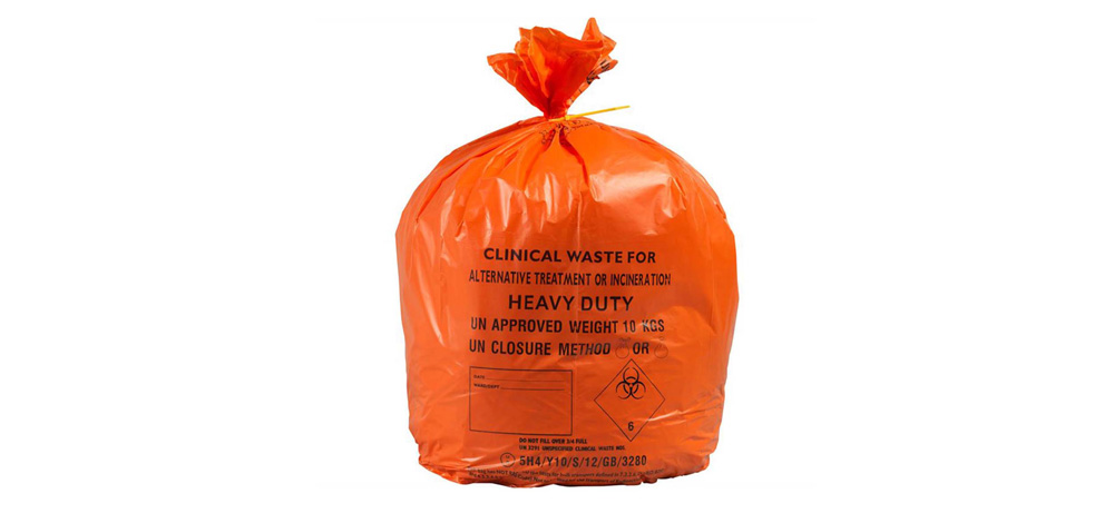 Orange Waste Bag