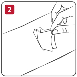 Step 2 Pack the wound
