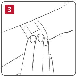 Step 3 Secure the Dressing