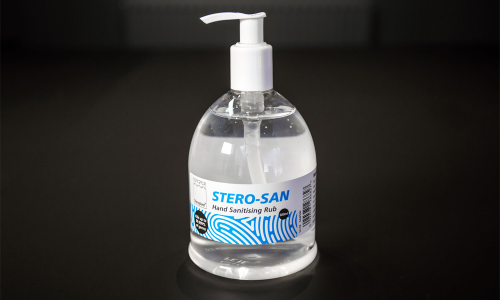 Stero-san Hand Sanitiser Gel 500ml