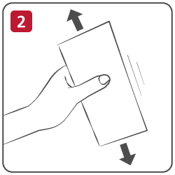 Step 2 Shake the pack