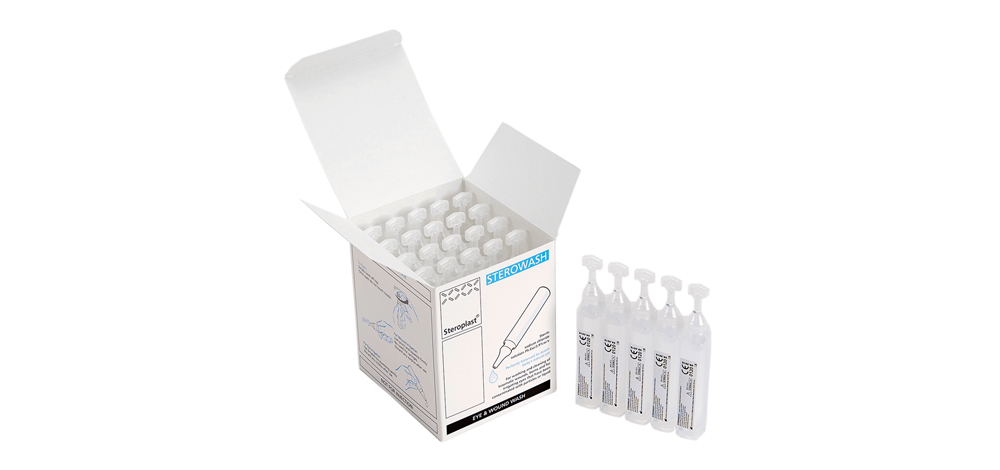 Sterowash Eyewash and Wound Wash 25 Pods