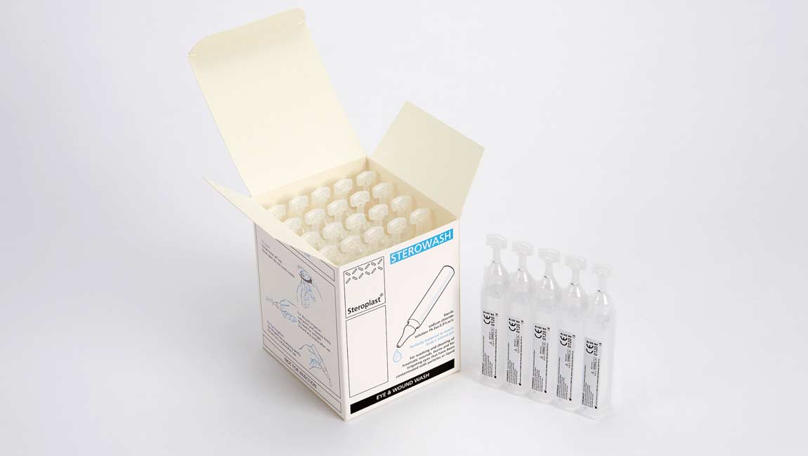 Sterowash - Eyewash & Wound Wash 20ml Pods - 25 Pods