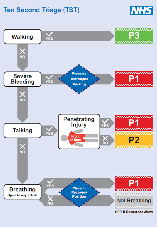 Ten Second Triage Process