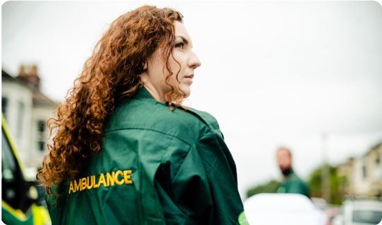 UK woman Paramedic