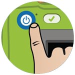 Zoll AED 3 - Turn on the AED Icon