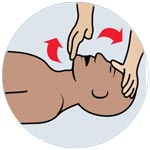 Zoll AED 3 - Open the patient's airway icon