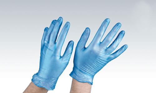 Vinyl Gloves - Blue