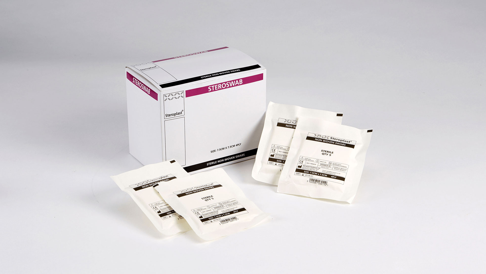 Steroswab Gauze Swabs - Pack of 100