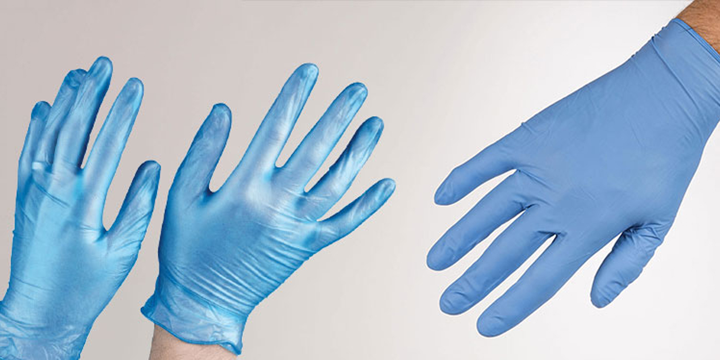 The difference between nitrile, latex, and vinyl gloves