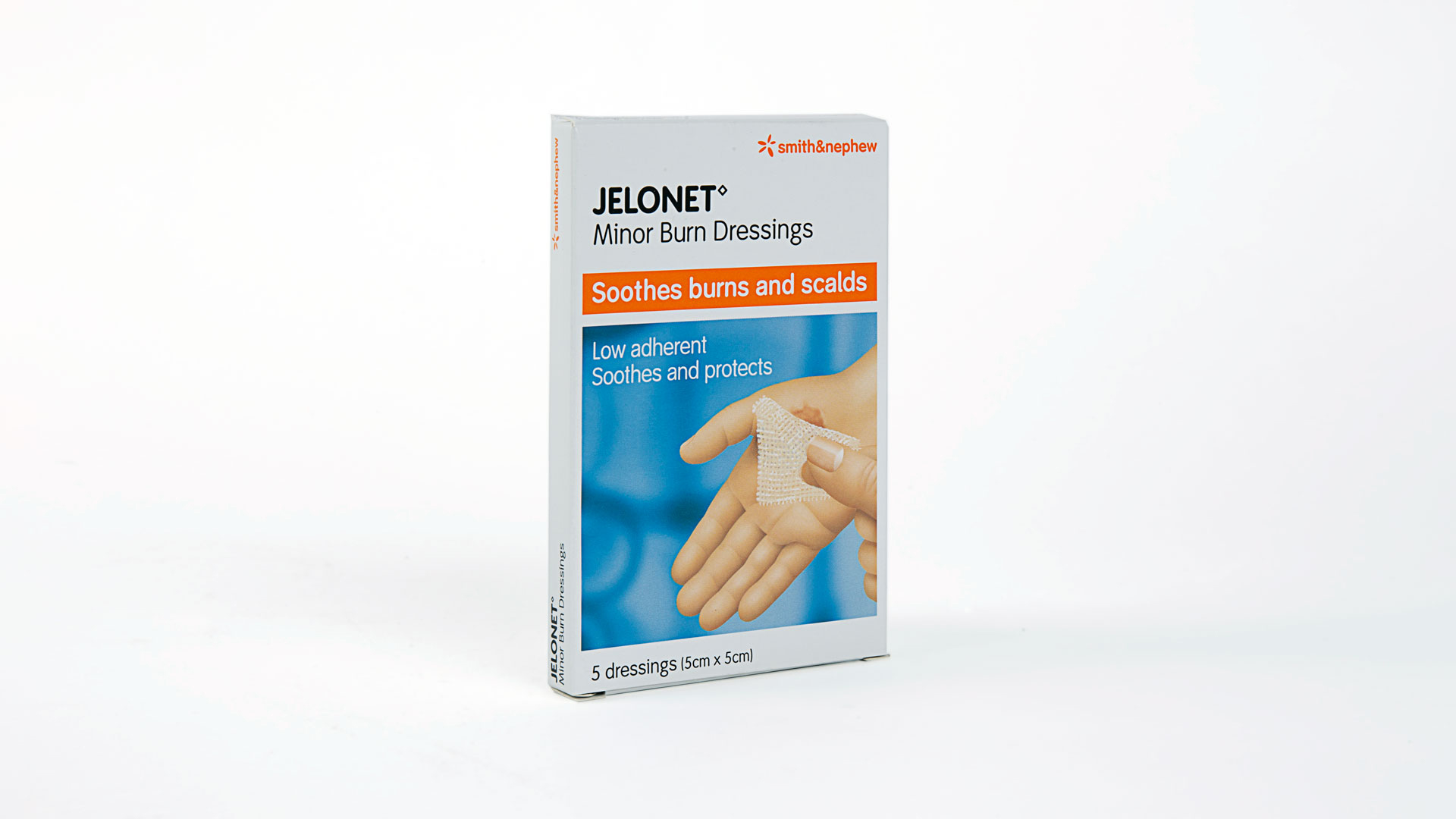 5cm x 5cm - Jelonet Paraffin Gauze Dressing - Pack of 5